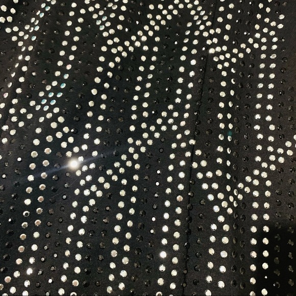 NIKIBIKI Embellished Black Mini Bodycon Dress S - Picture 3 of 6